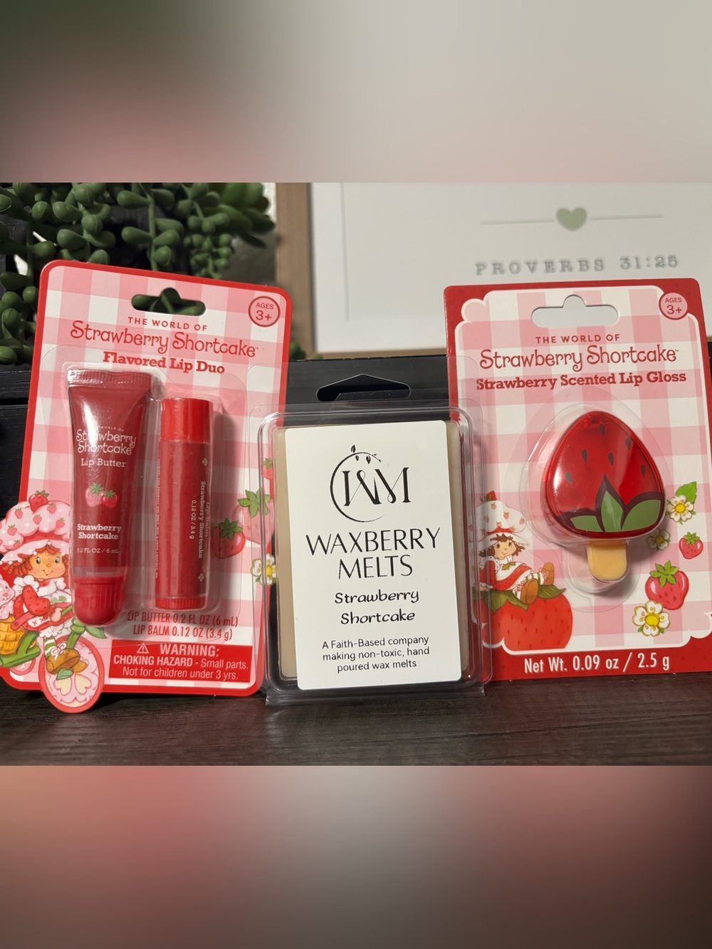 Strawberry Shortcake Scented Wax Melts Bundle